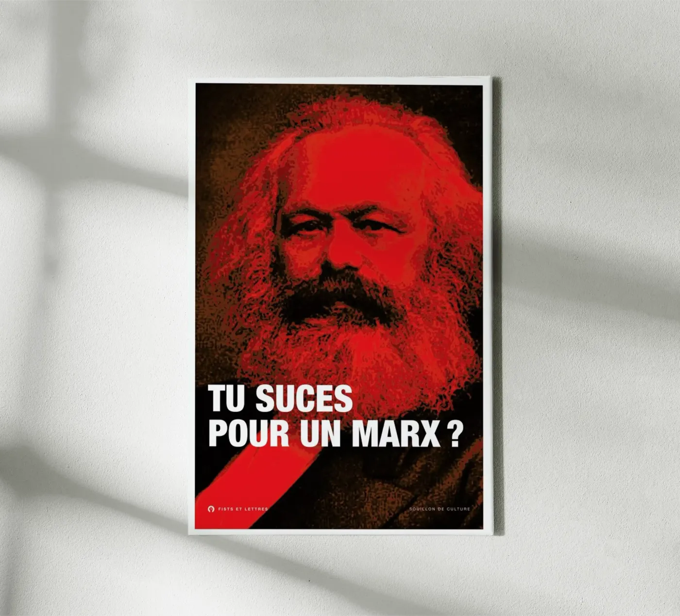 Marx tela da Fists Et Lettres