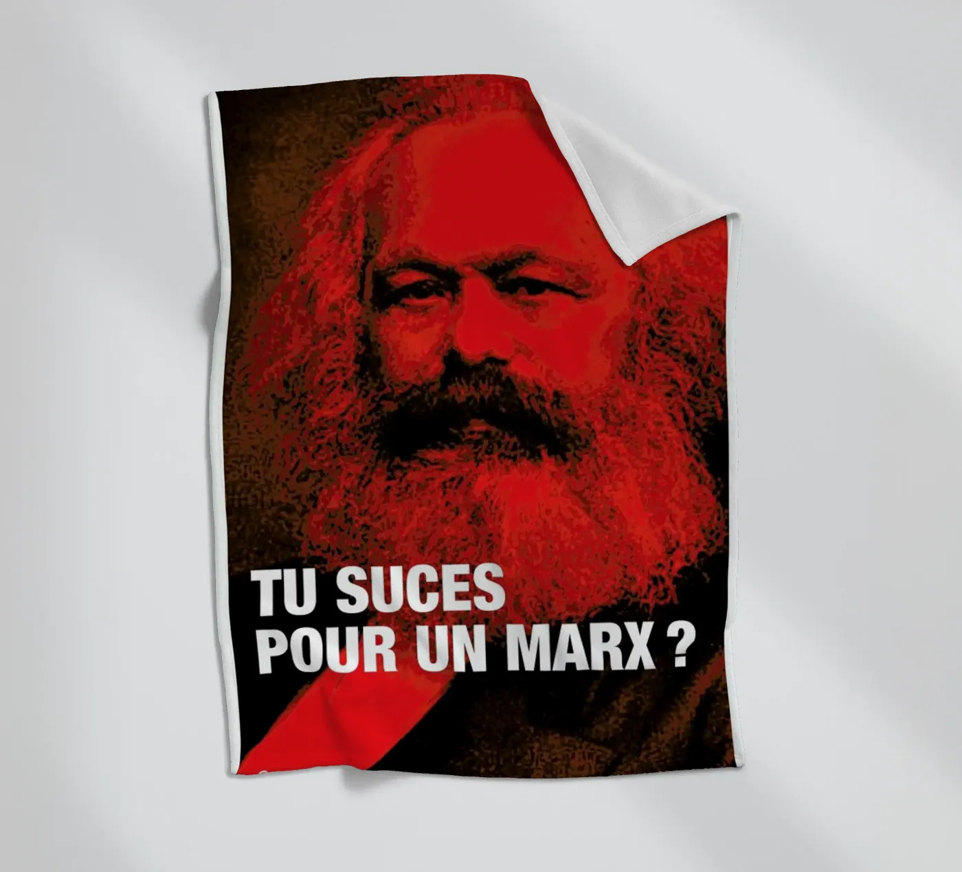 Marx fleecedeken van Fists Et Lettres