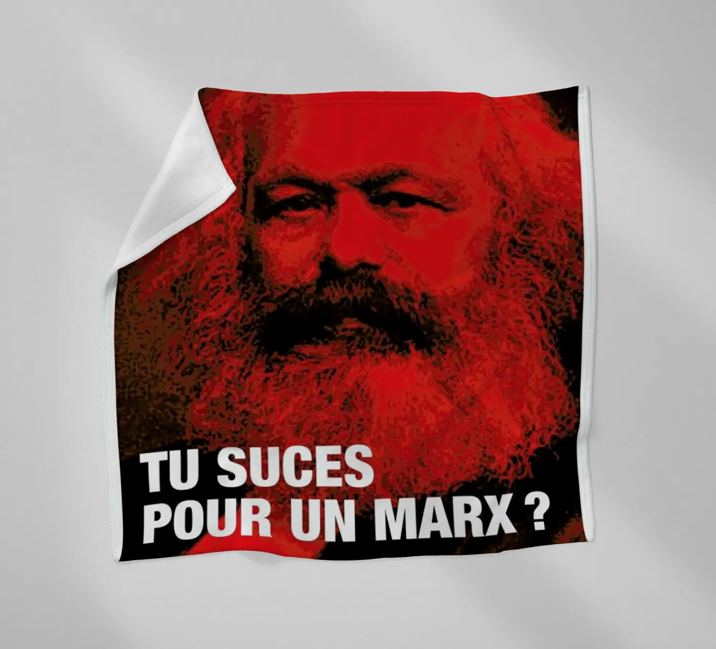 Marx fleecedeken van Fists Et Lettres