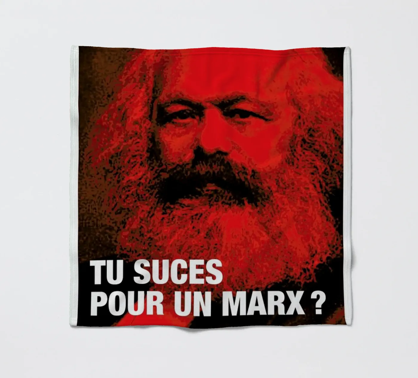 Marx fleecedeken van Fists Et Lettres