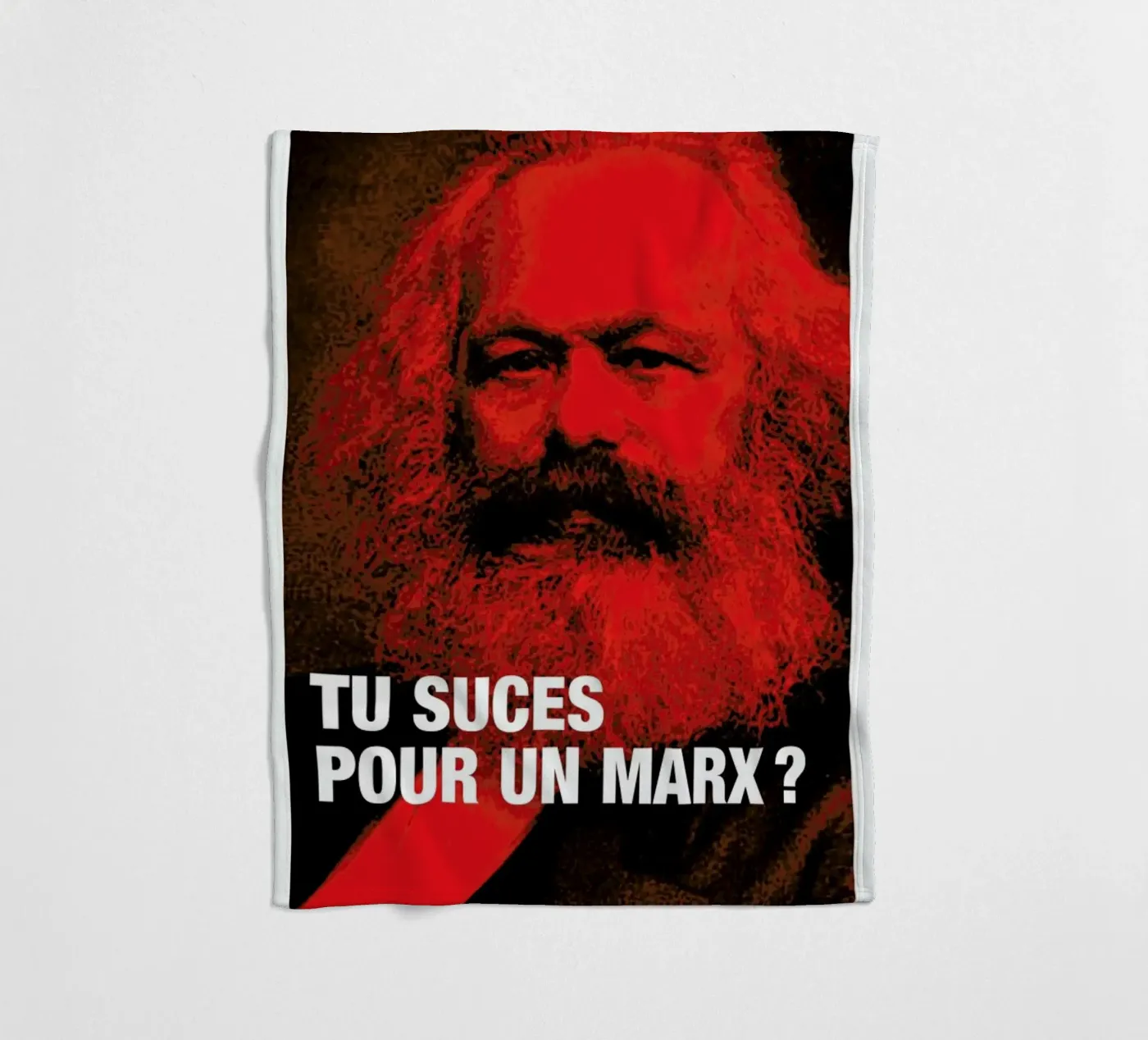 Marx Fleecedecke von Fists Et Lettres
