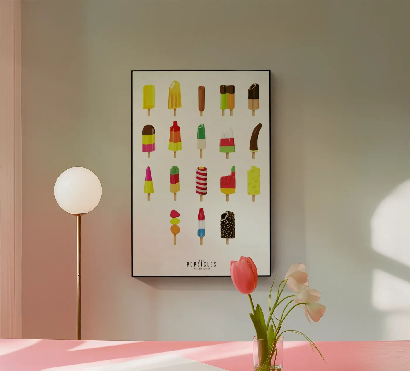 The Popsicle Project plexiglass da Julia Marquardt-Lott