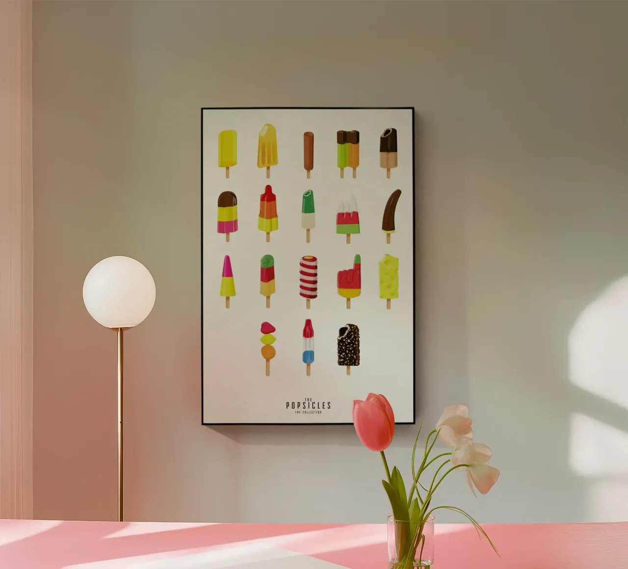 The Popsicle Project plexiglass da Julia Marquardt-Lott