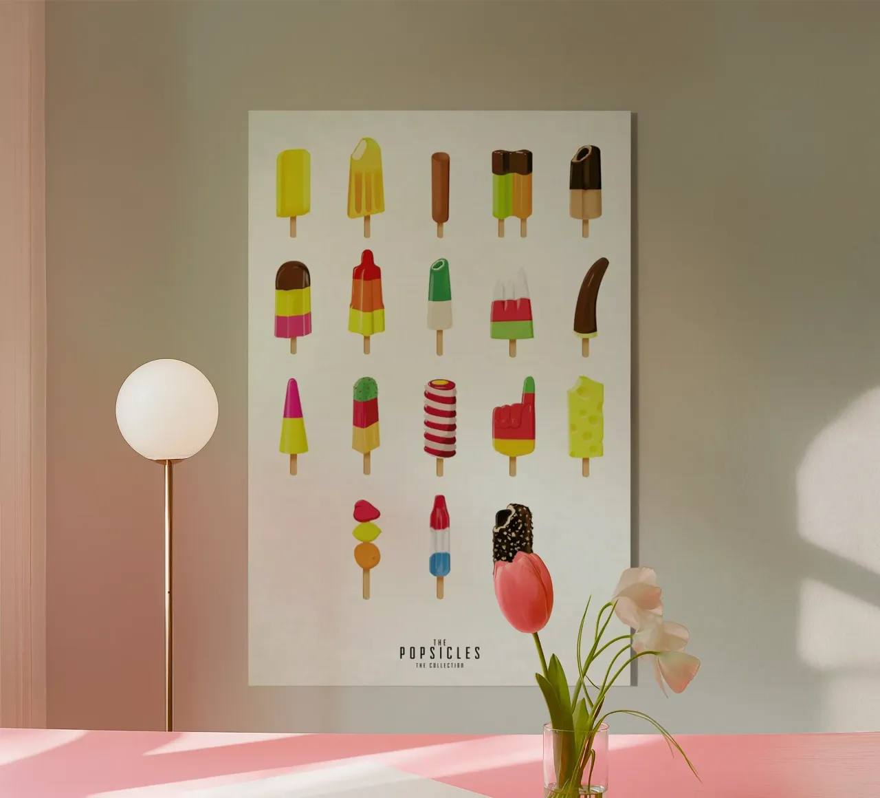 The Popsicle Project plexiglass da Julia Marquardt-Lott