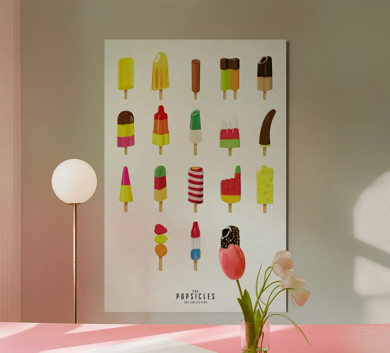The Popsicle Project alluminio dibond da Julia Marquardt-Lott