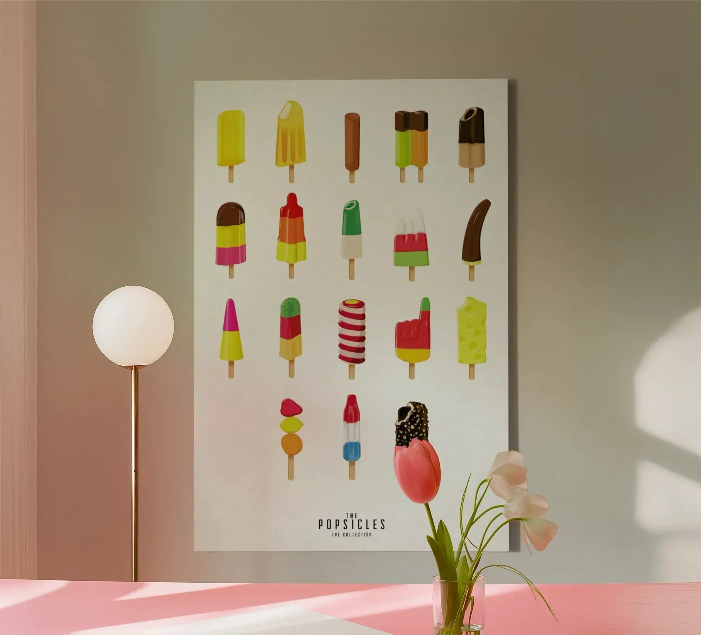 The Popsicle Project tela da Julia Marquardt-Lott
