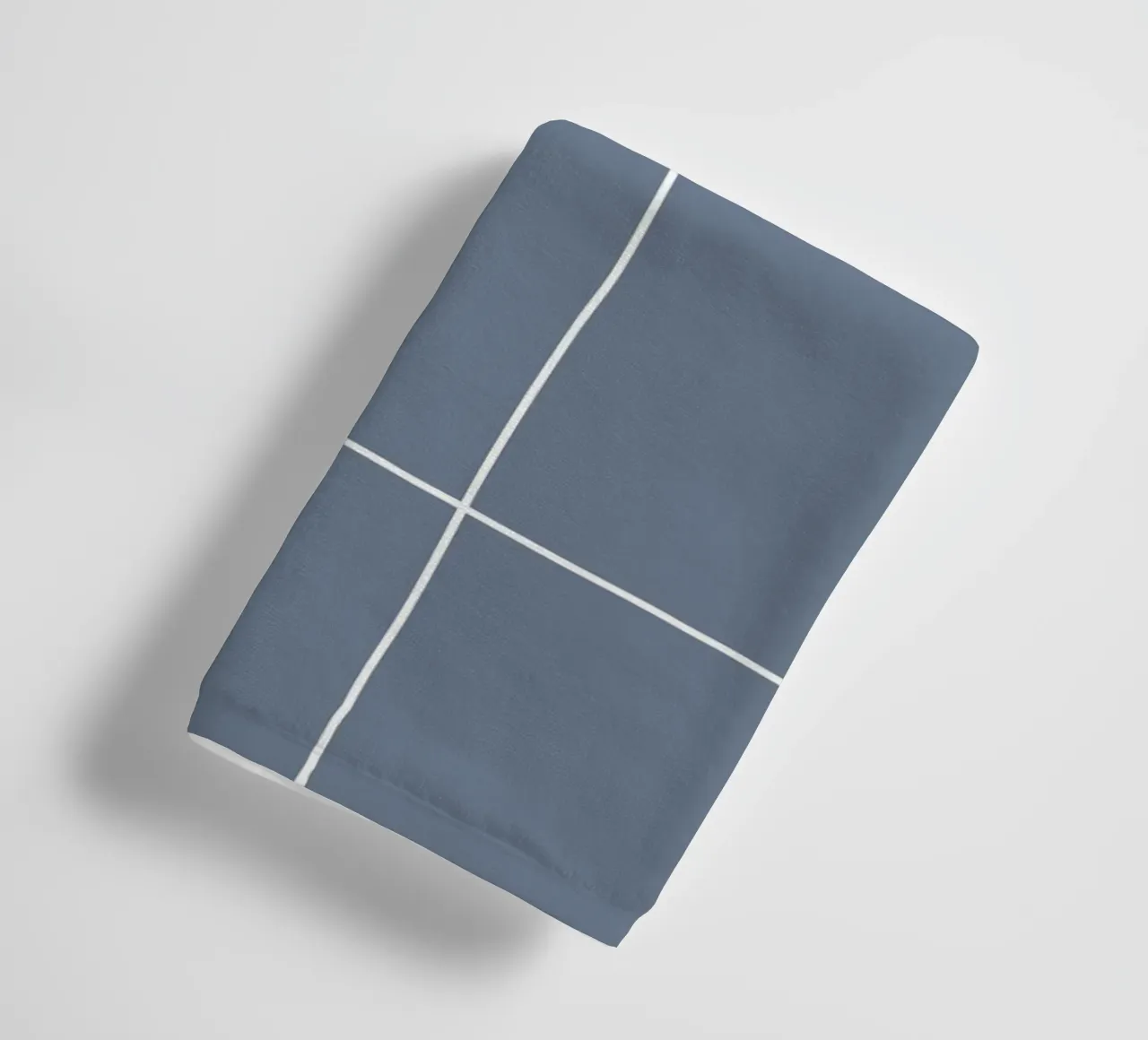 Check deep blue asciugamano da bagno da AleksandraAnna
