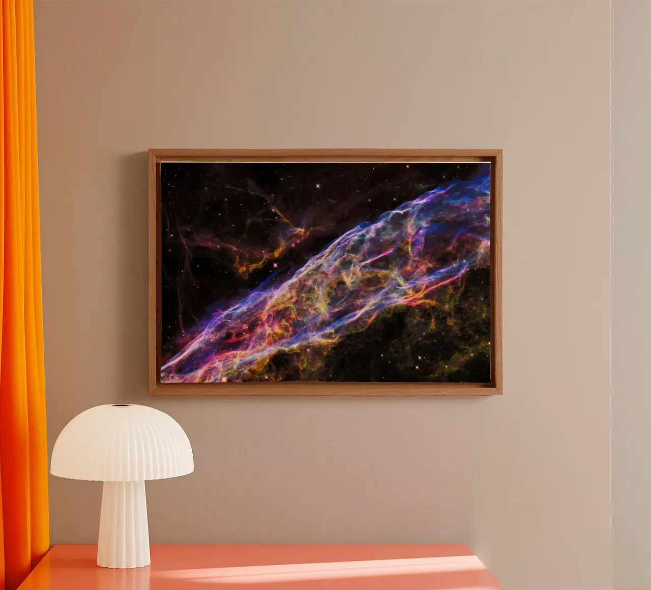 Immagine ad alta definizione del telescopio Hubble tela con Cornice a cassetta da 🎁 ARTVI-SHOP