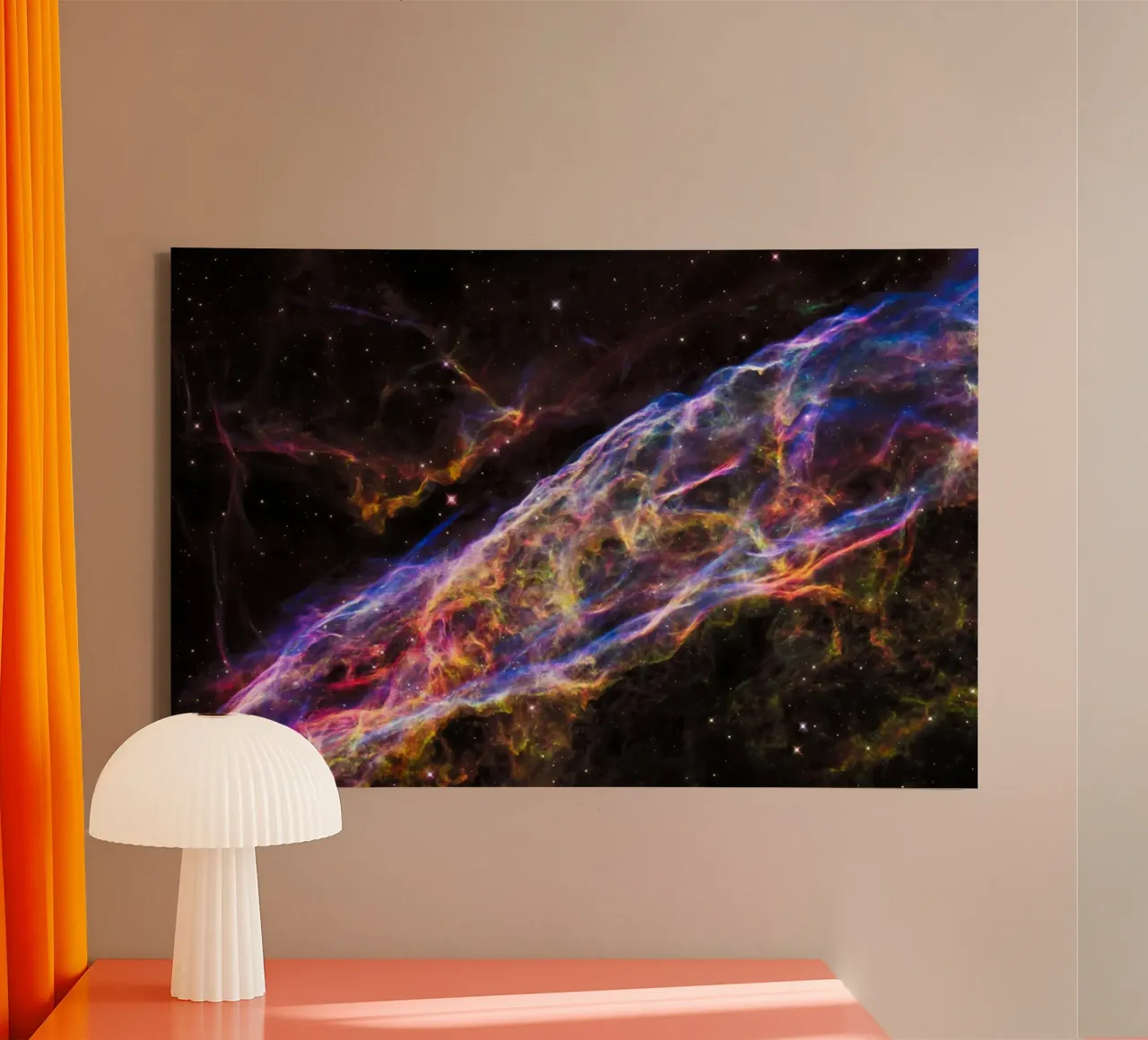 Immagine ad alta definizione del telescopio Hubble tela con Cornice a cassetta da 🎁 ARTVI-SHOP