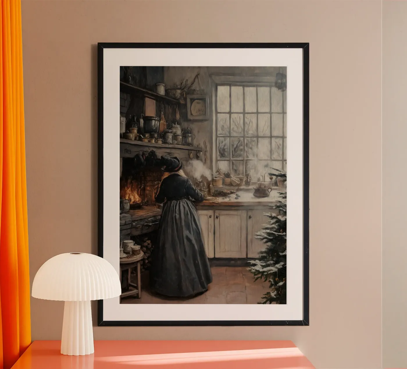 Winterliche Hexenküche poster da Luna & Noctua