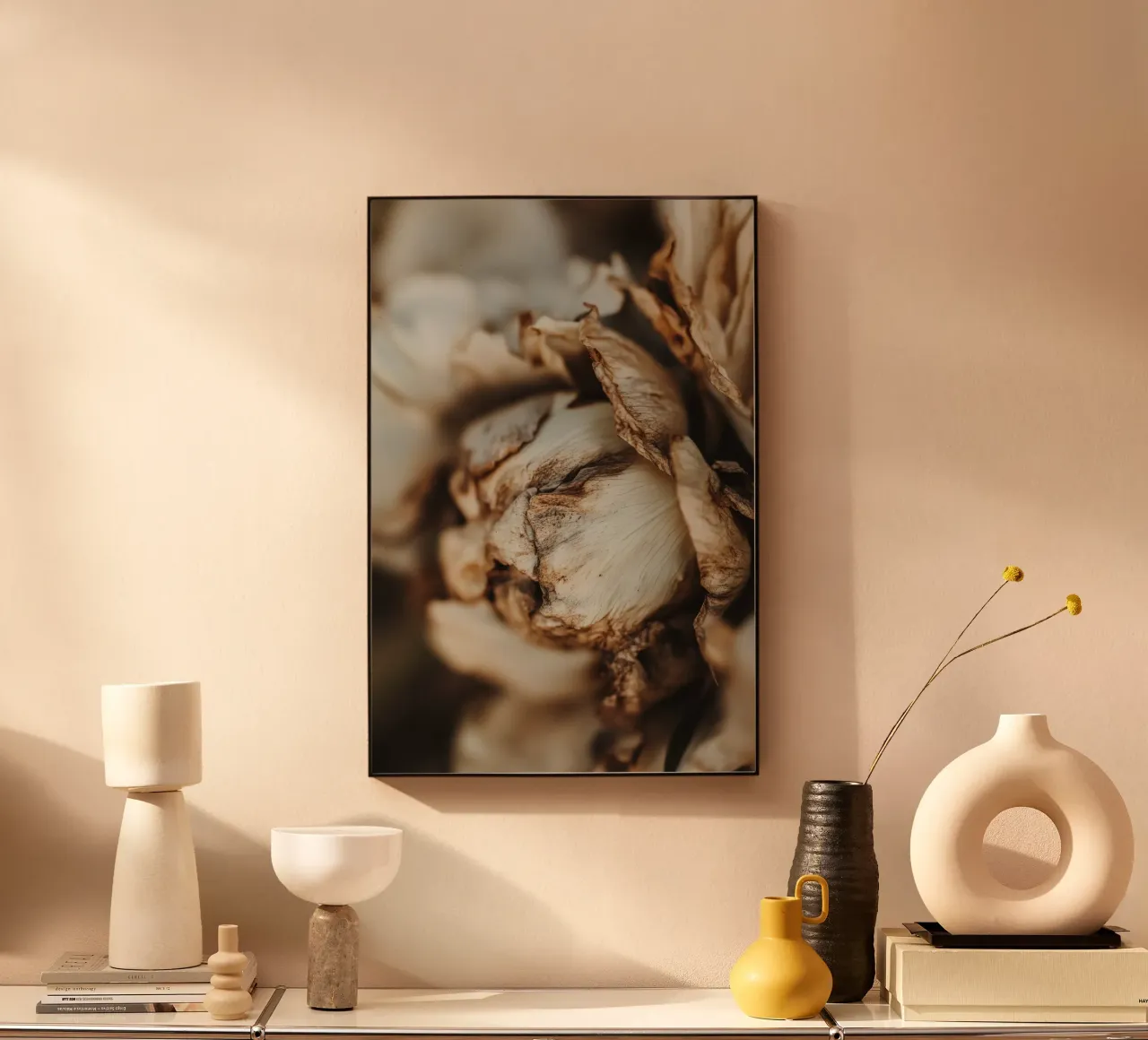 Dry Peony plexiglass da treechild