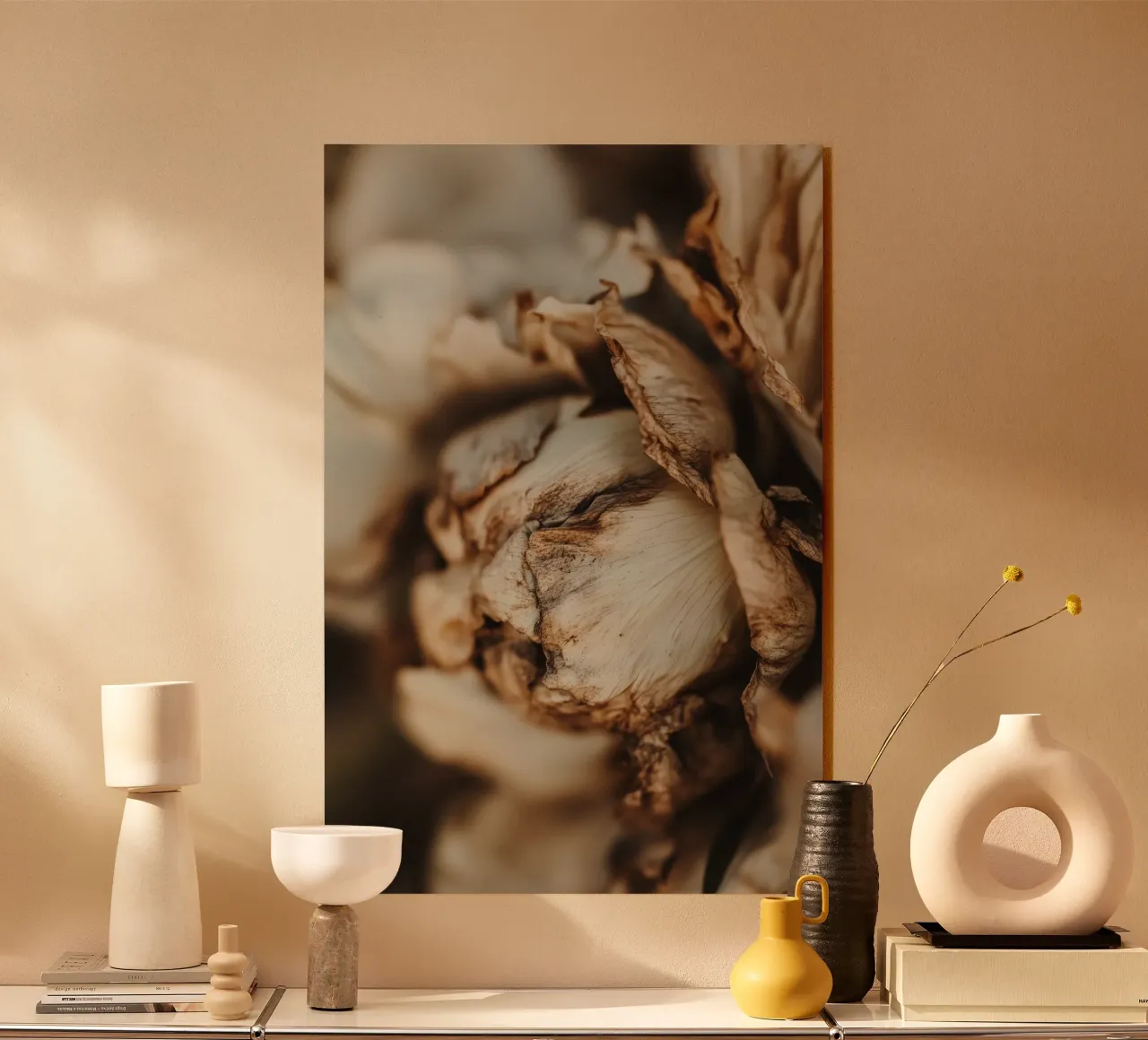 Dry Peony plexiglass da treechild