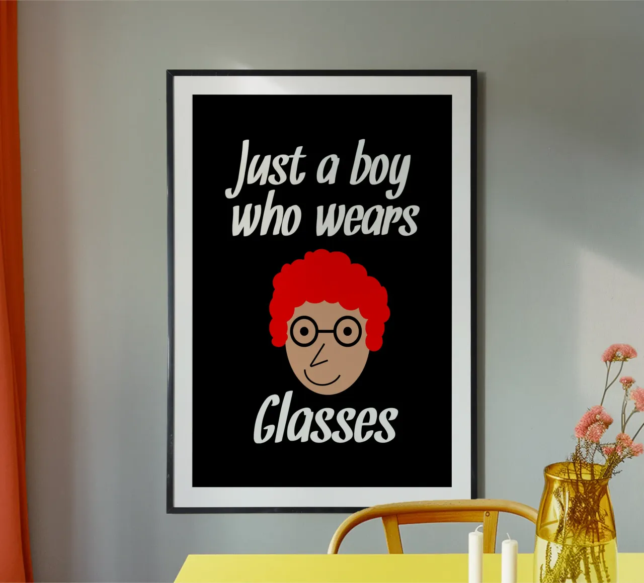 just a boy who wears glasses poster da happieeagle