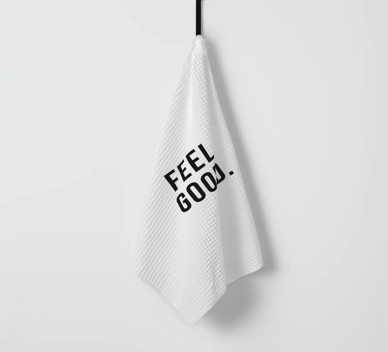 Poster per sentirsi bene canovaccio da cucina da Whole©