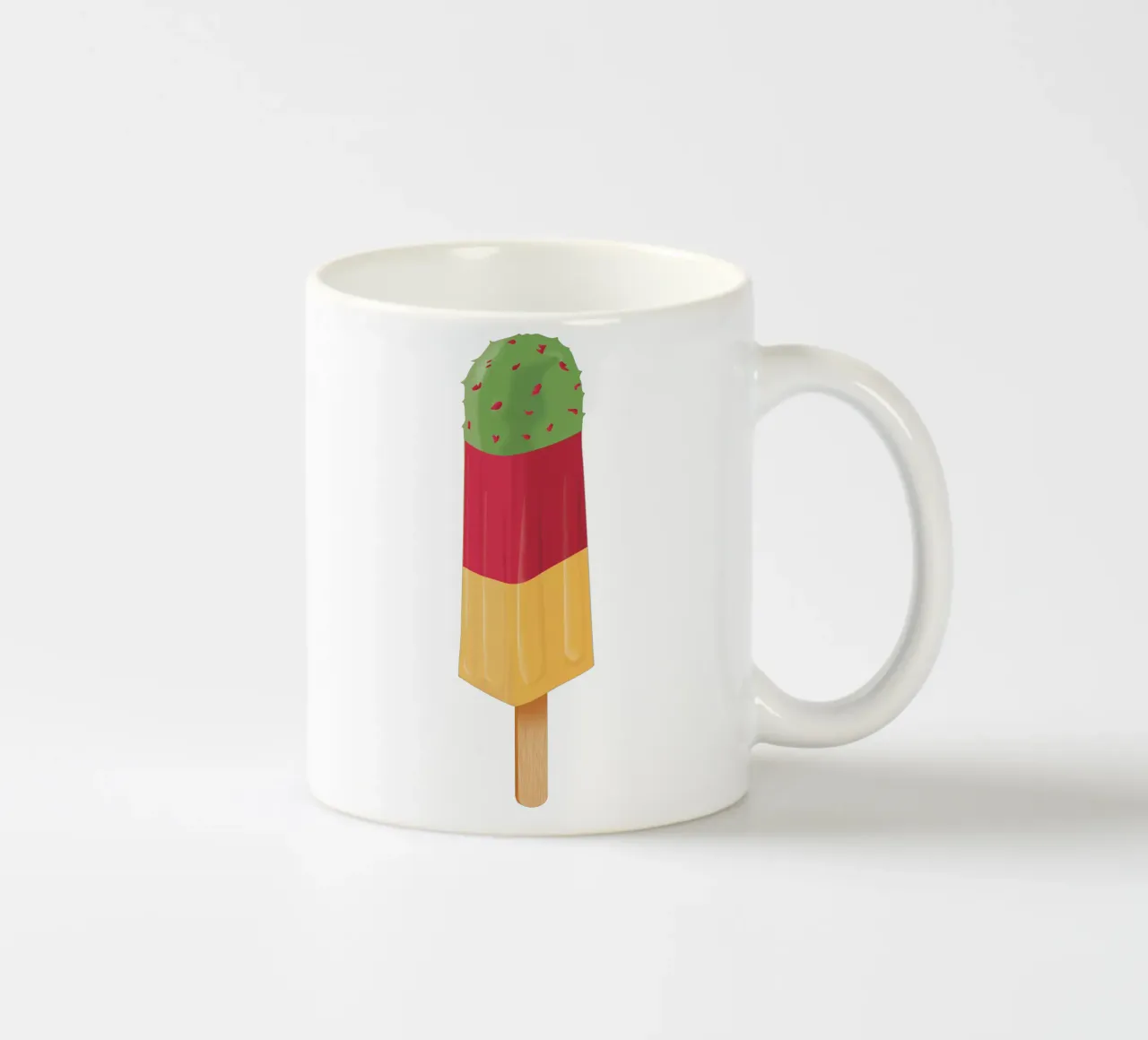 Kaktus Eis tazza in ceramica da Julia Marquardt-Lott