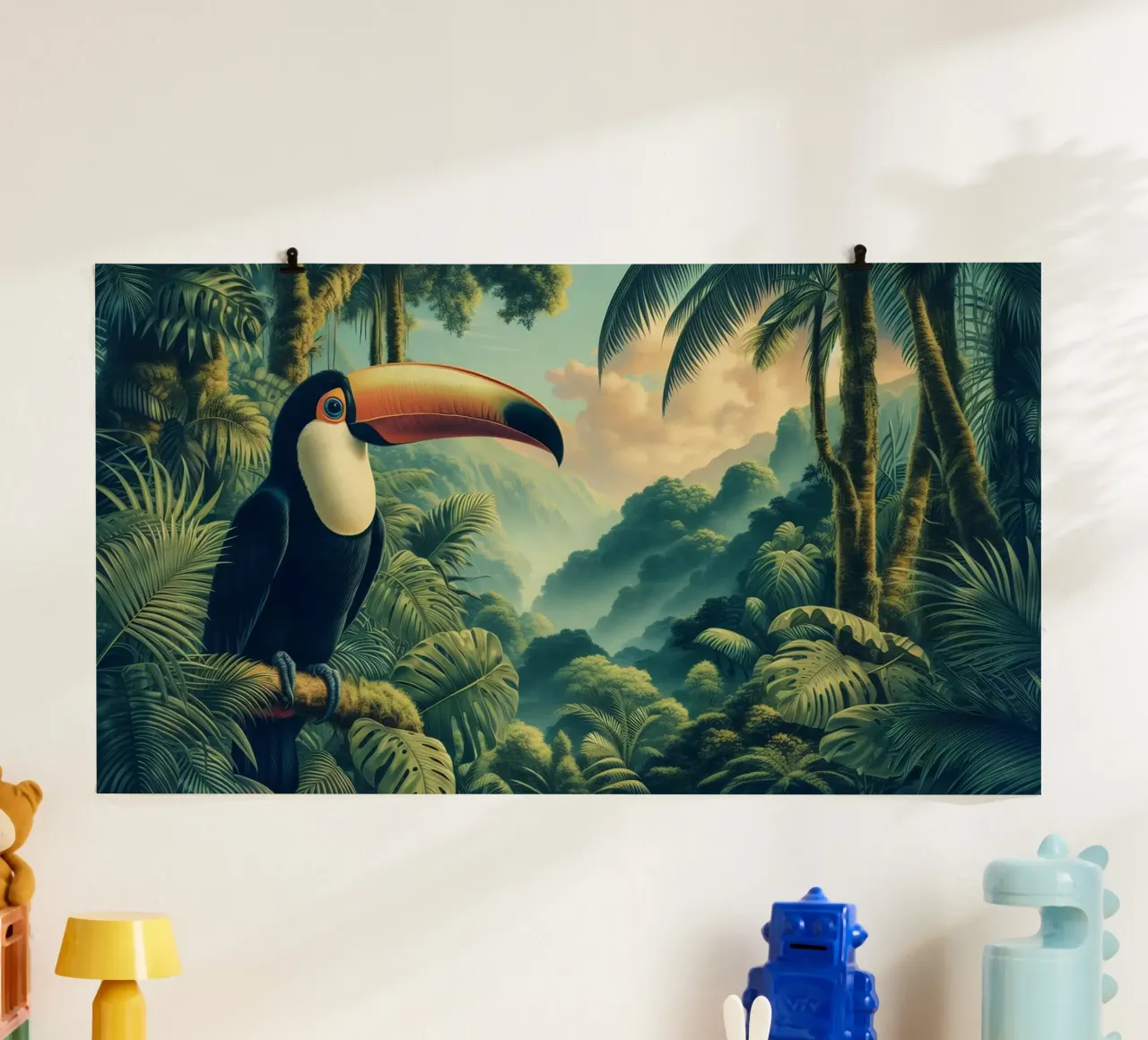 TOUCAN carta hahnemühle da RUBIANT ART