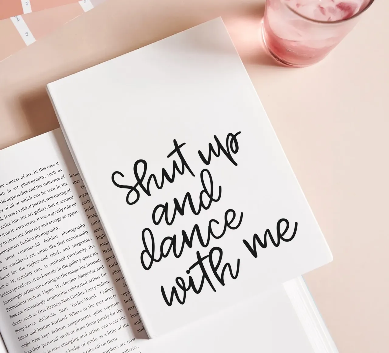 Inspirierendes Tanz Zitat Design Notizbuch von Whole©