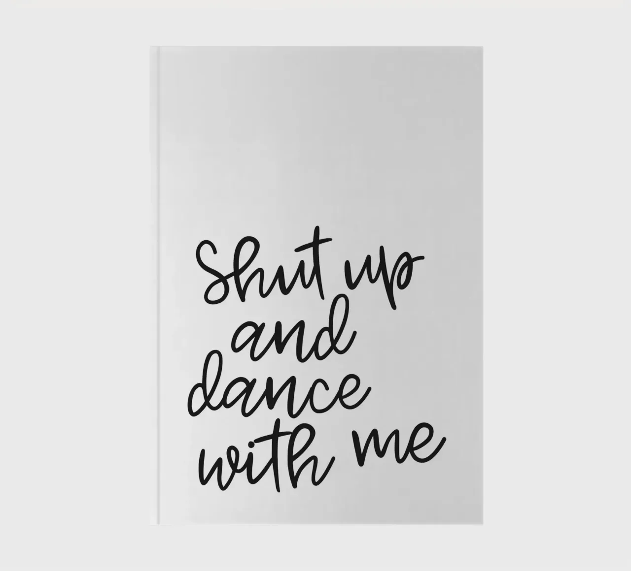 Inspirierendes Tanz Zitat Design Notizbuch von Whole©