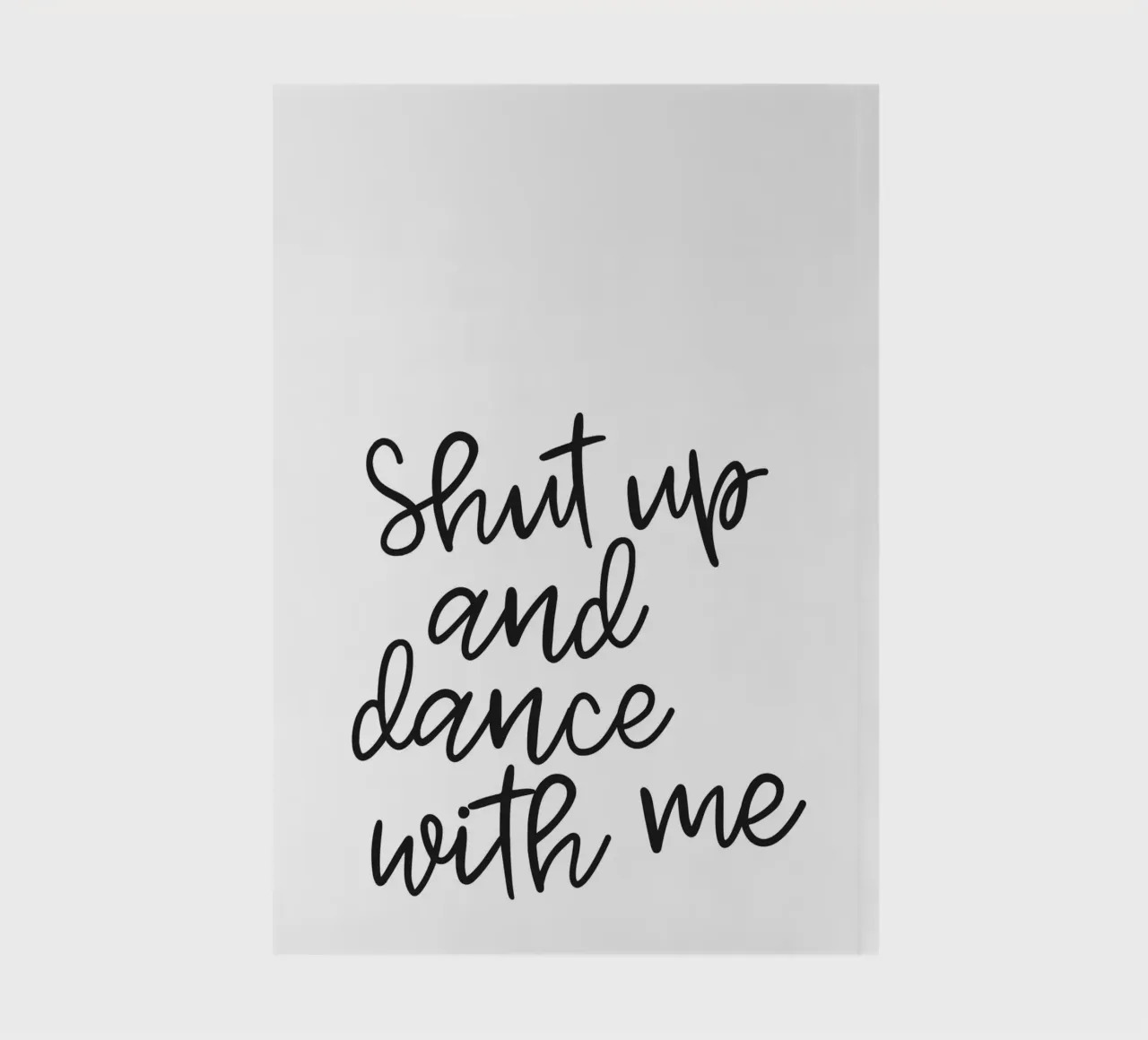 Inspirierendes Tanz Zitat Design Notizbuch von Whole©