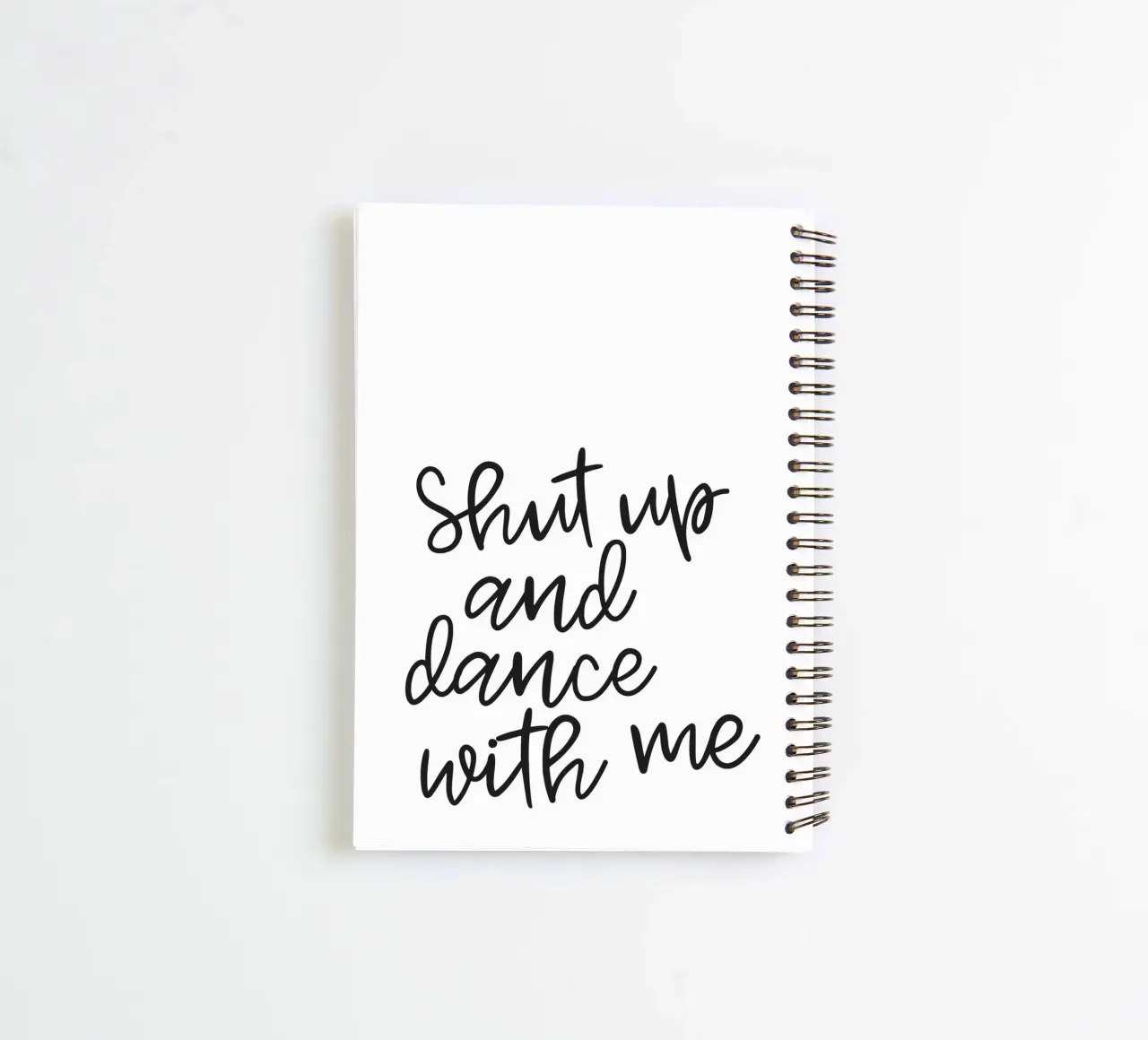 Inspirierendes Tanz Zitat Design Ringbuch von Whole©