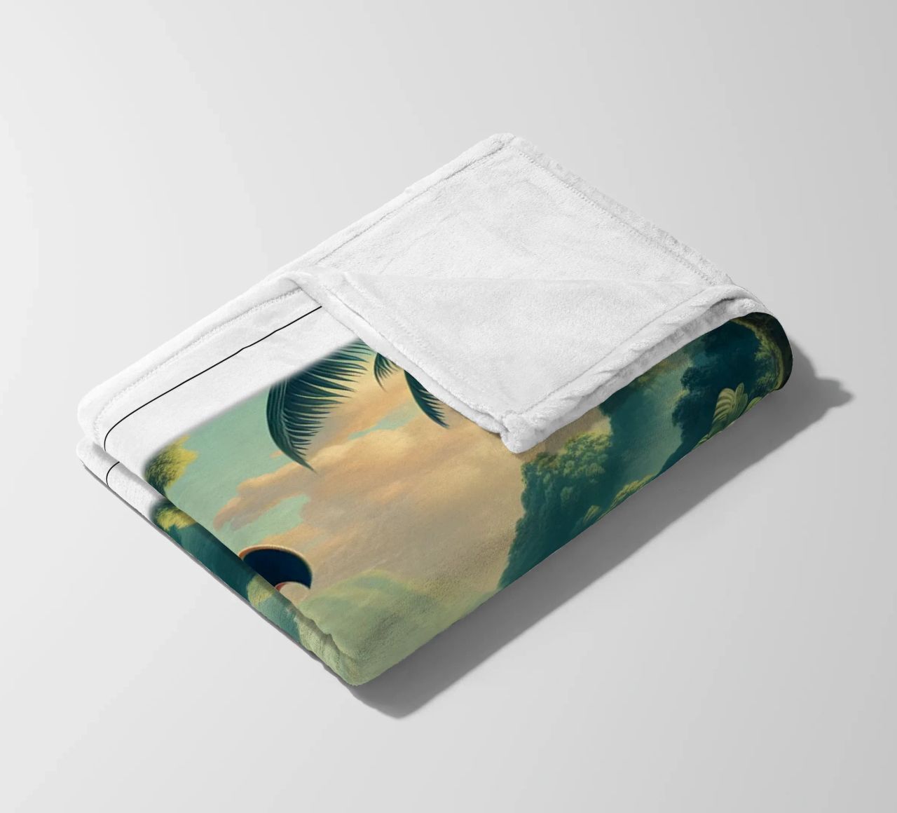 TOUCAN coperta in pile da RUBIANT ART