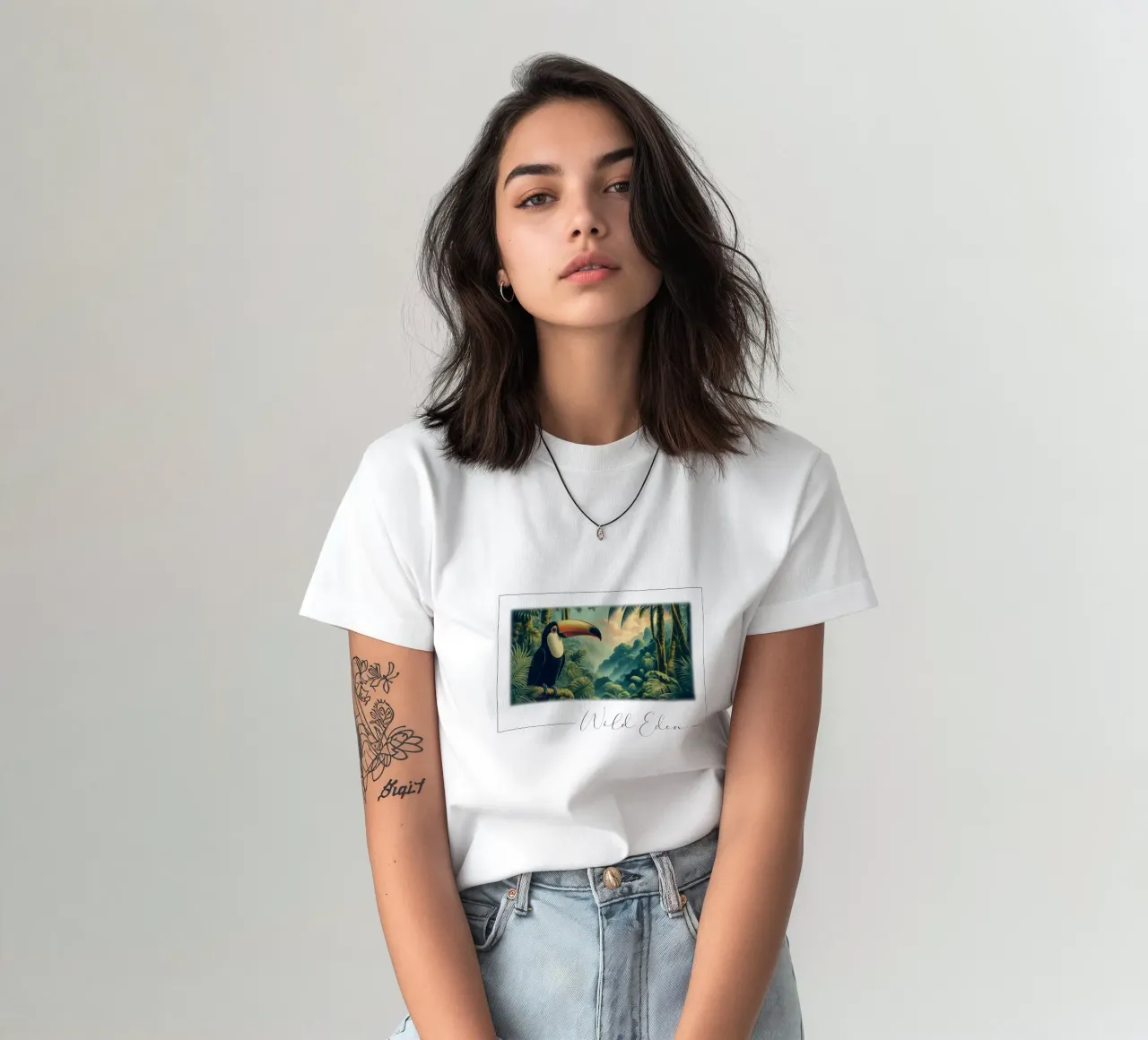 TOUCAN t-shirt da RUBIANT ART