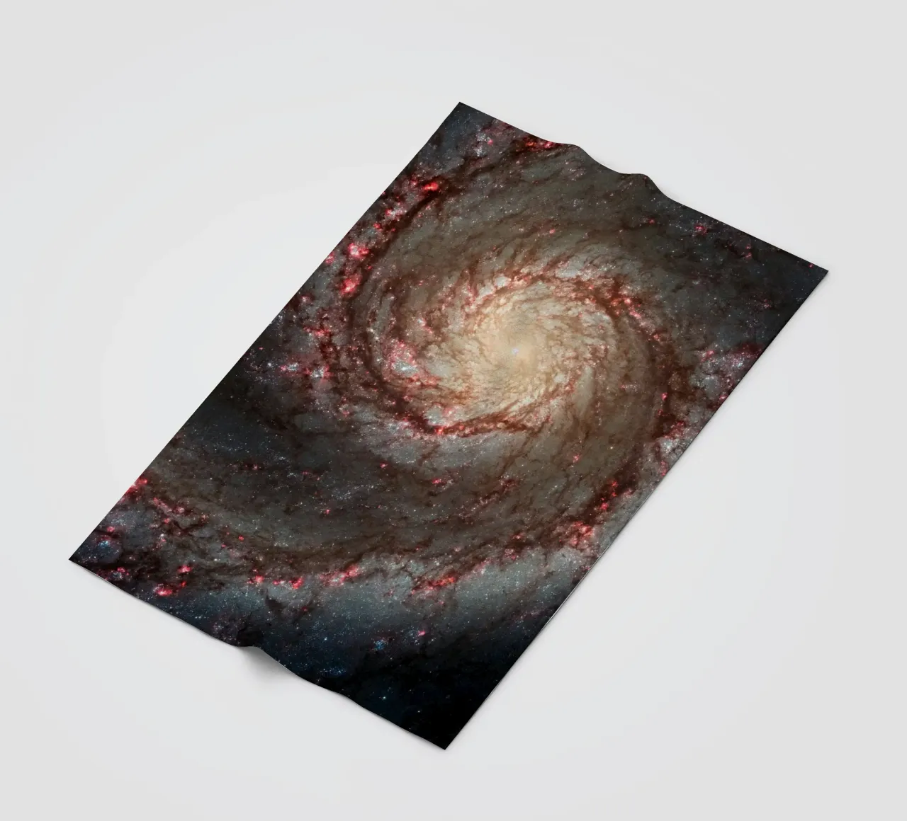 hubble telescope high definition image fleece blanket by 🎁 ARTVI-SHOP