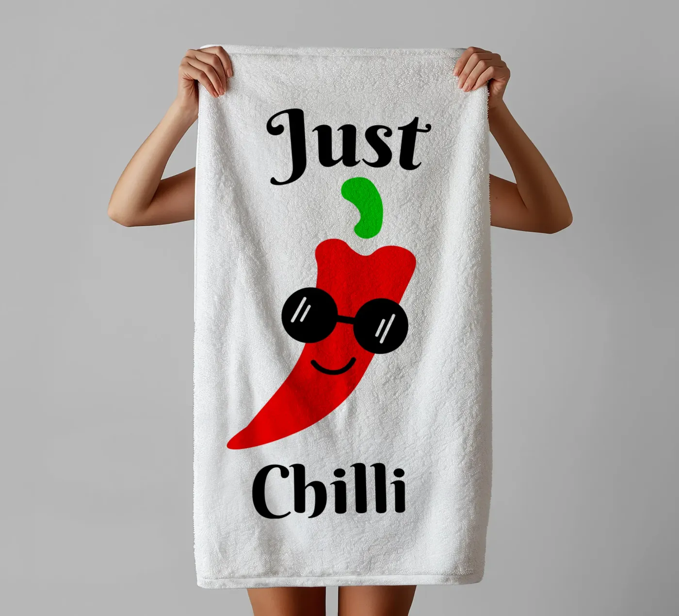 Just chilli badhanddoek van happieeagle