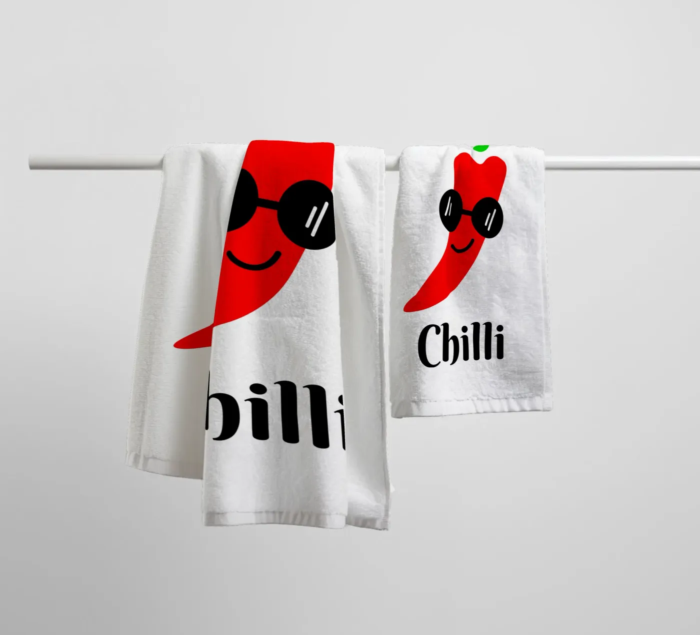Just chilli badhanddoek van happieeagle