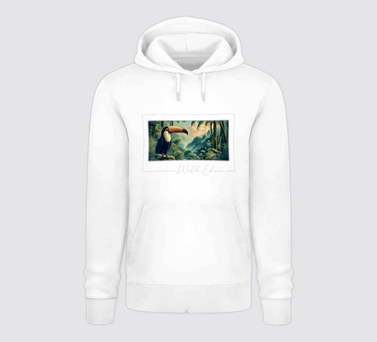 TOUCAN felpa con cappuccio da RUBIANT ART