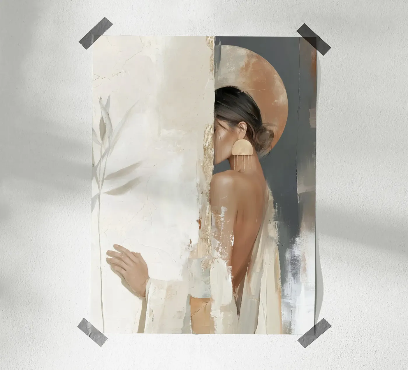 Behind the Silence poster da FEMALE LEISURE