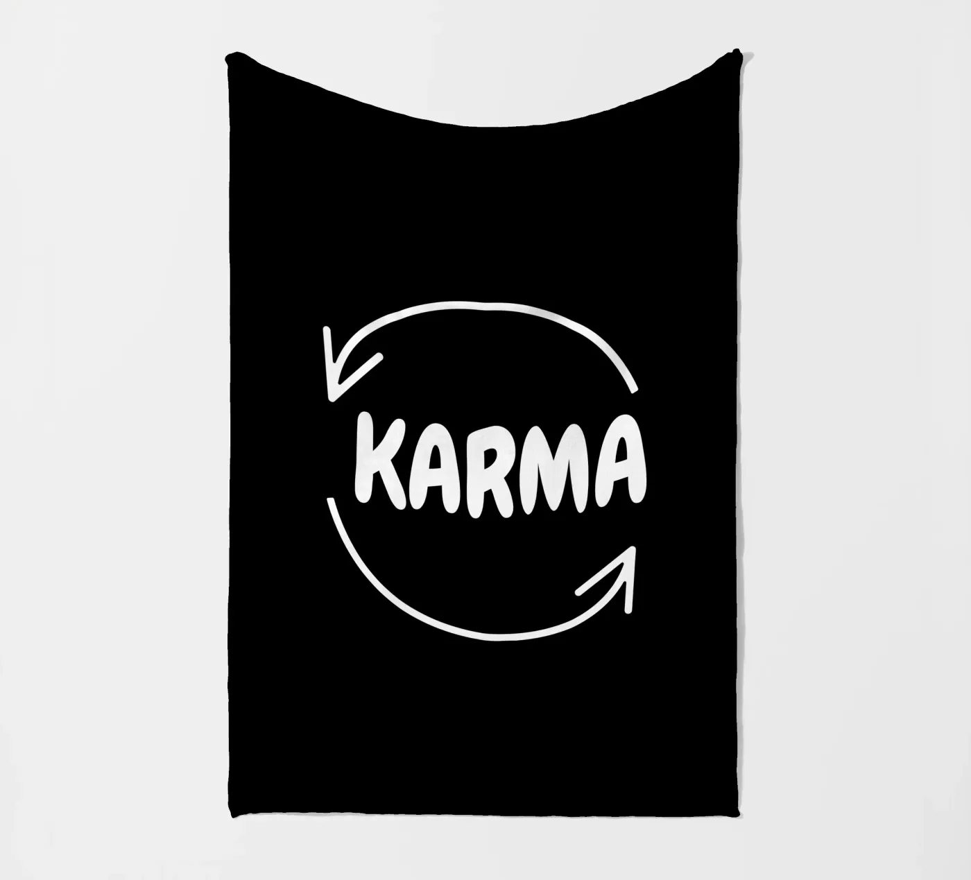 Karma Fleecedecke von happieeagle