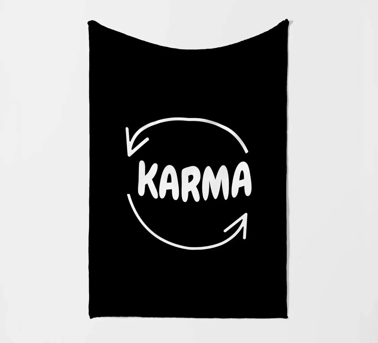 Karma coperta in pile da happieeagle