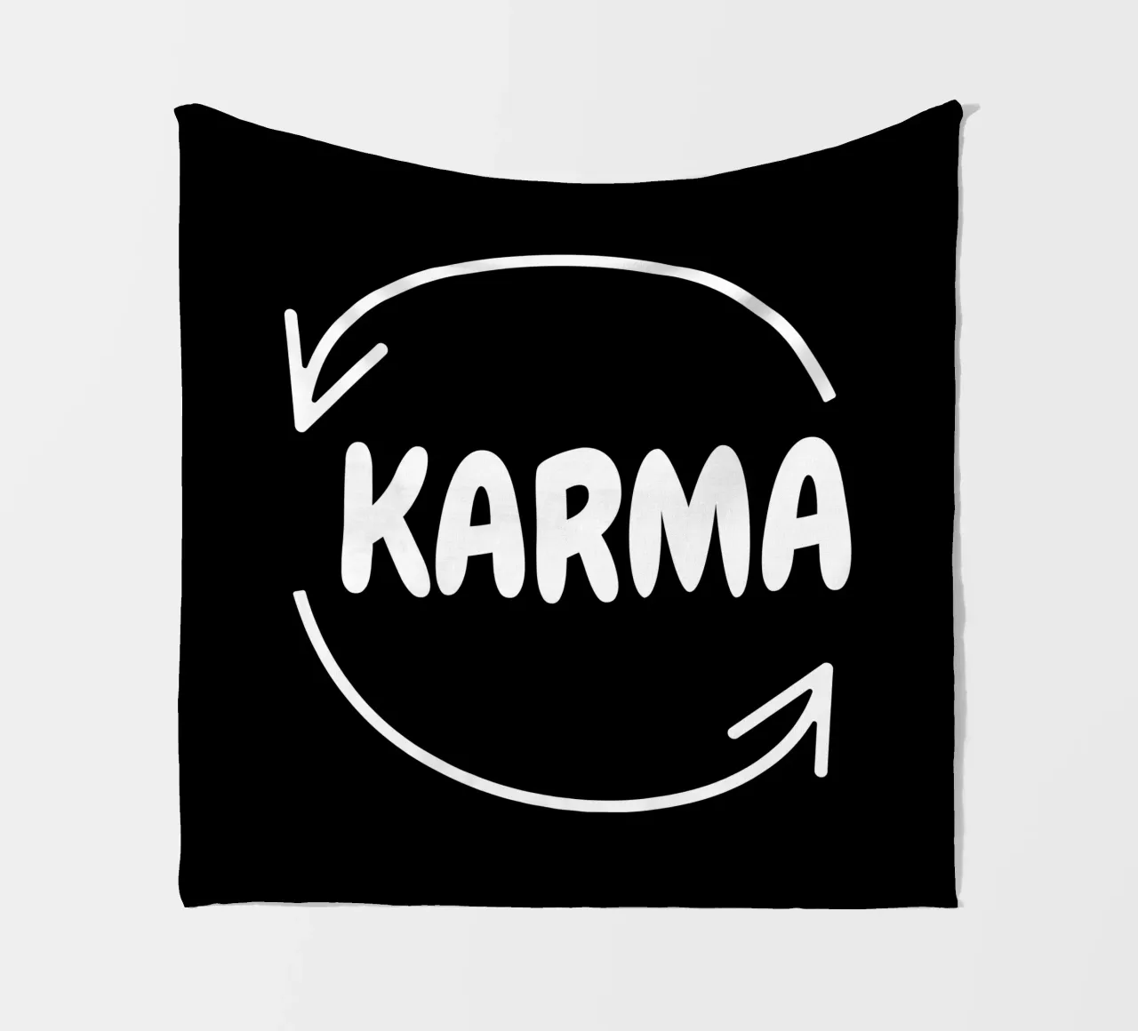 Karma coperta in pile da happieeagle
