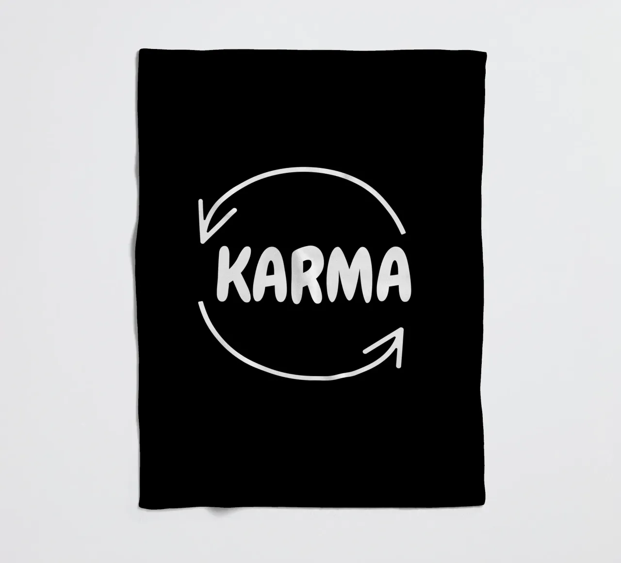 Karma coperta in pile da happieeagle