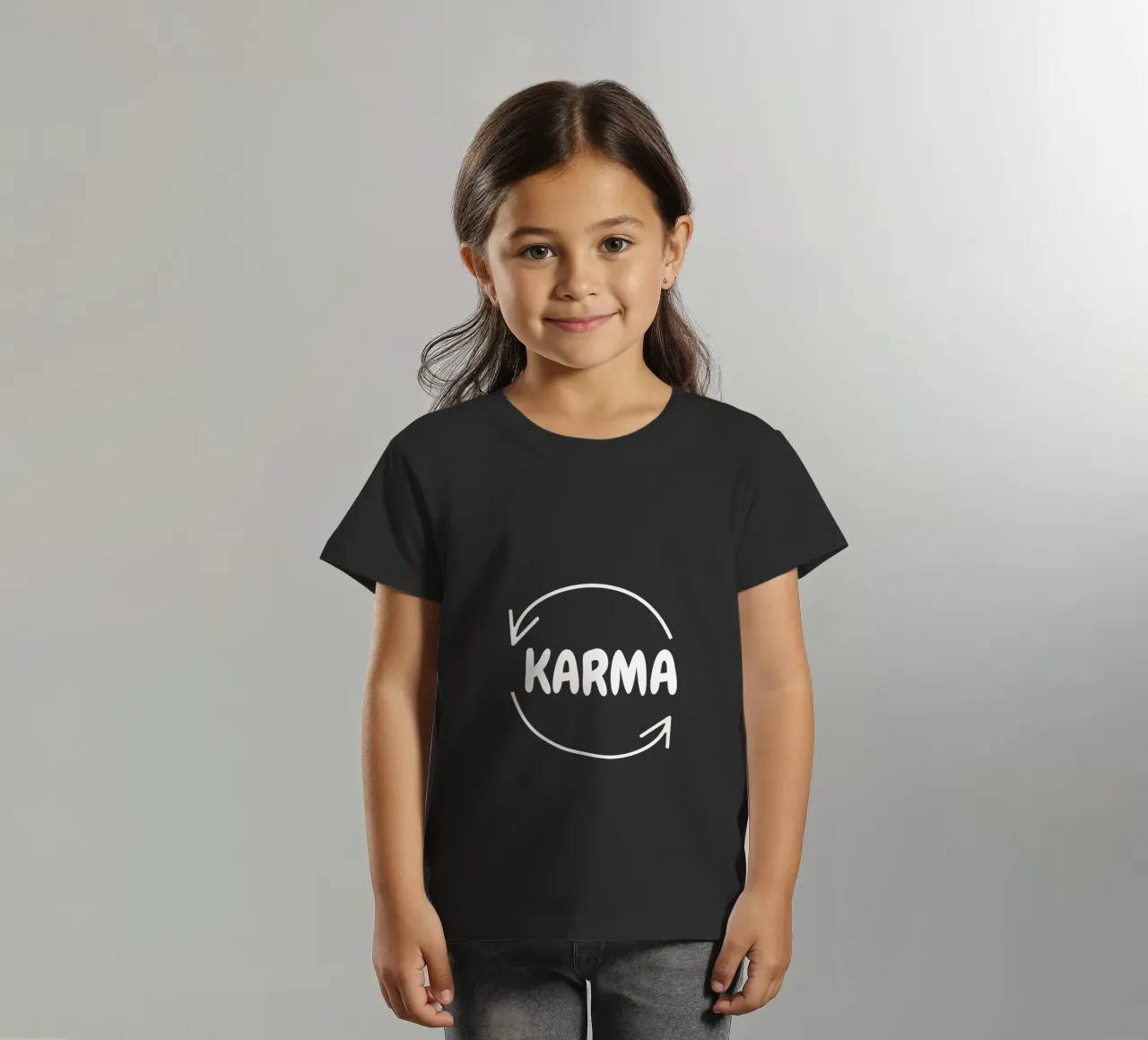 Karma t-shirt bambini da happieeagle