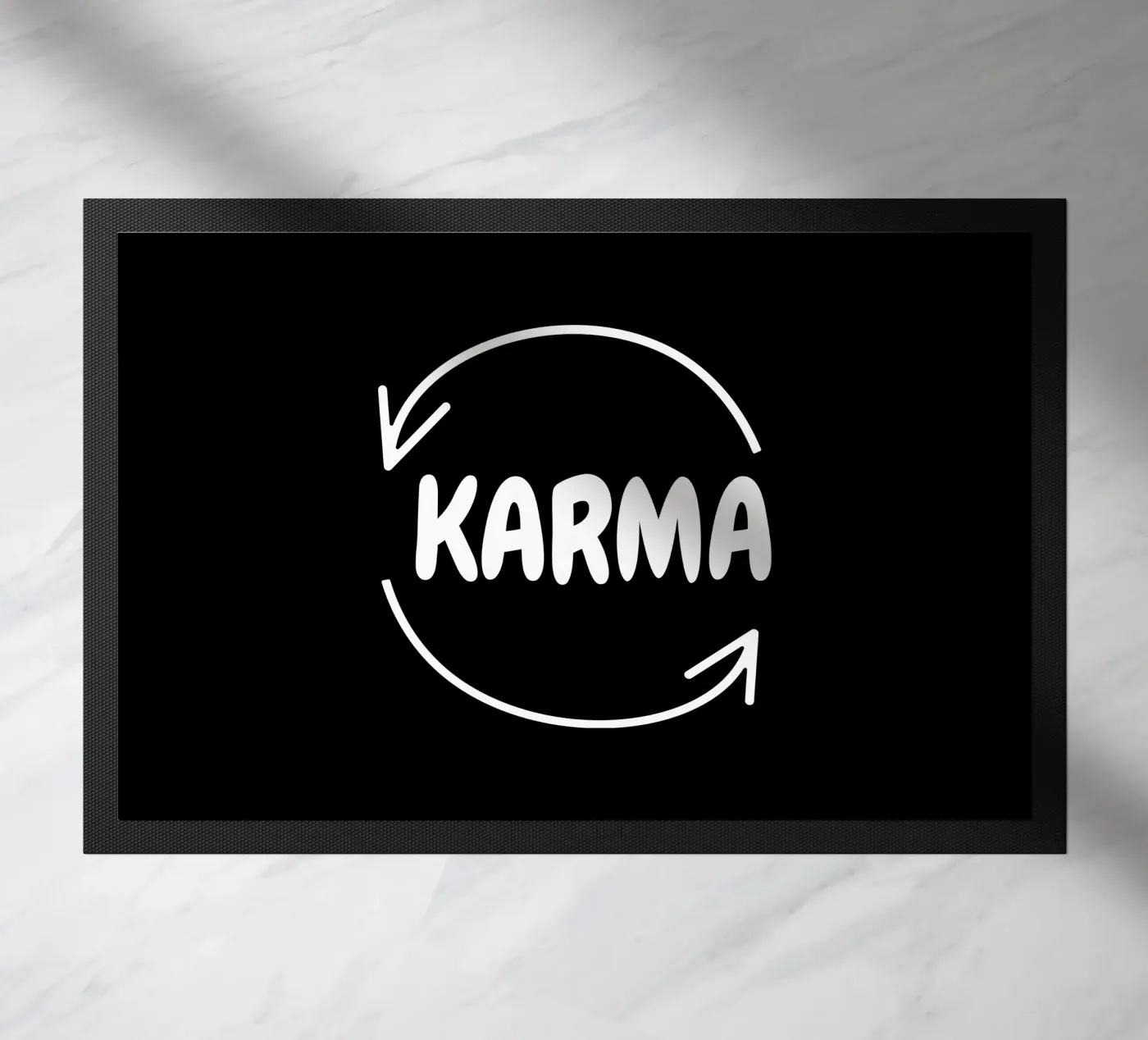 Karma deurmat van happieeagle