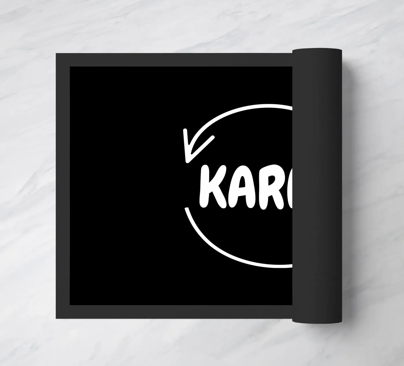 Karma doormat by happieeagle