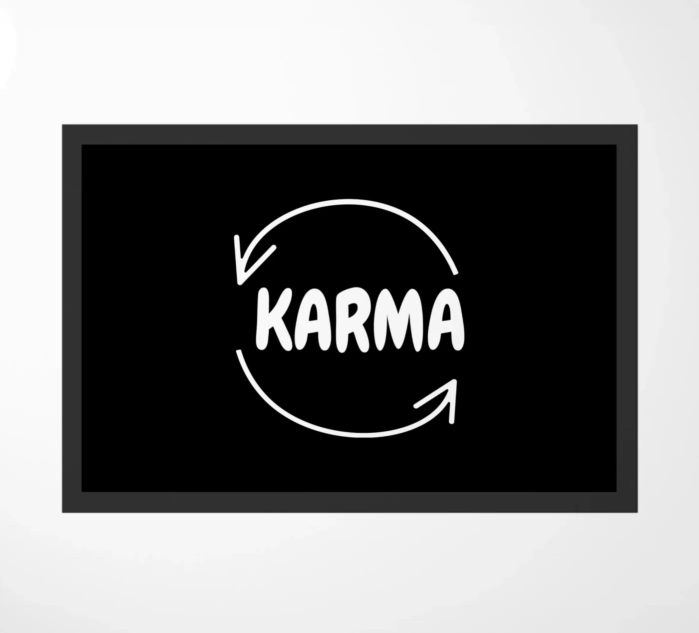 Karma deurmat van happieeagle