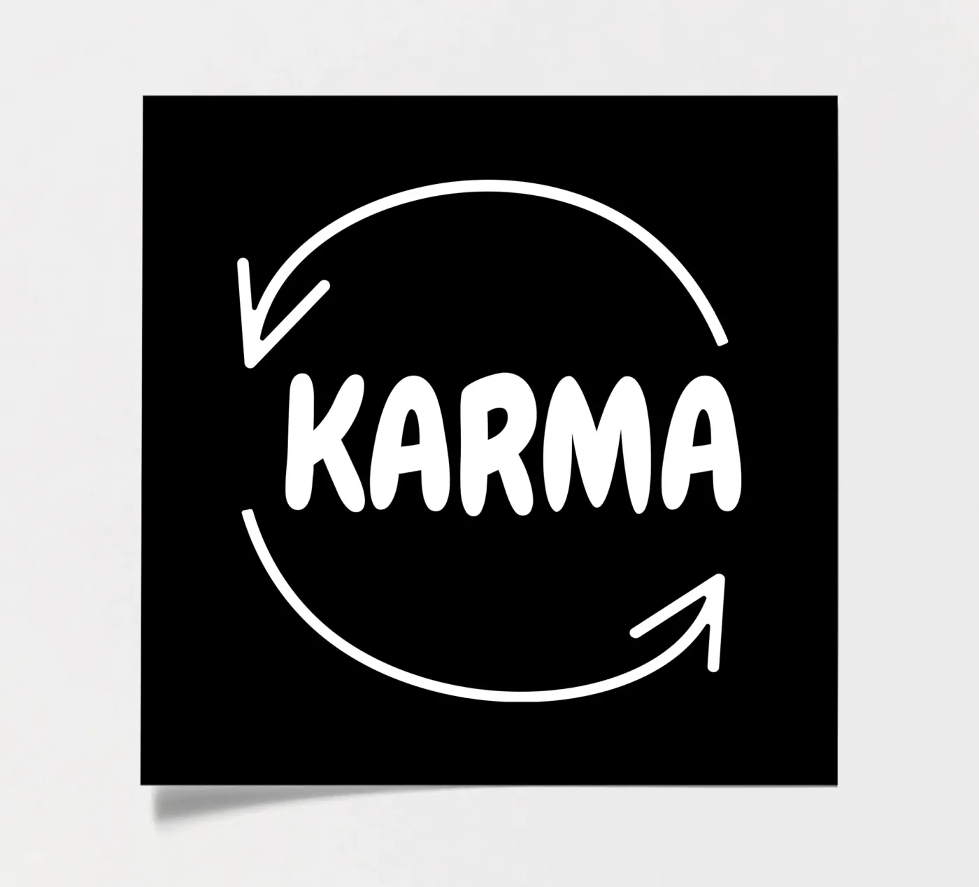Karma sticker sheet by happieeagle