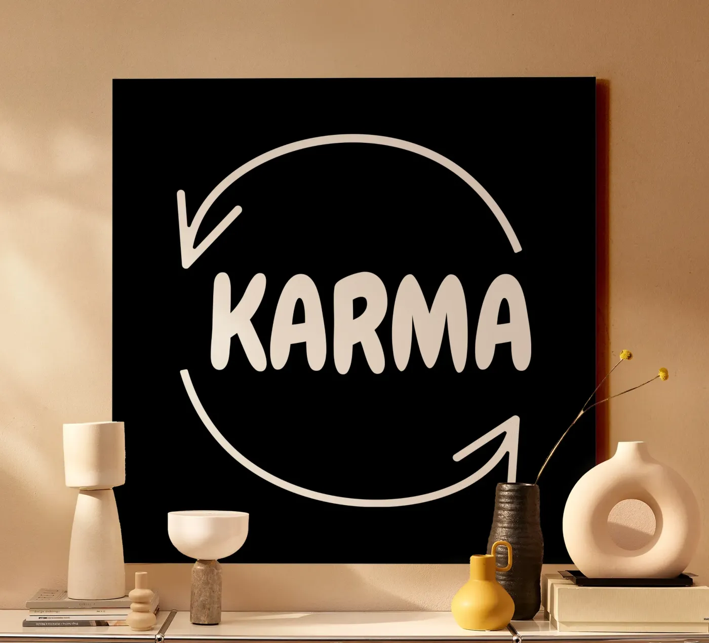 Karma canvas by happieeagle