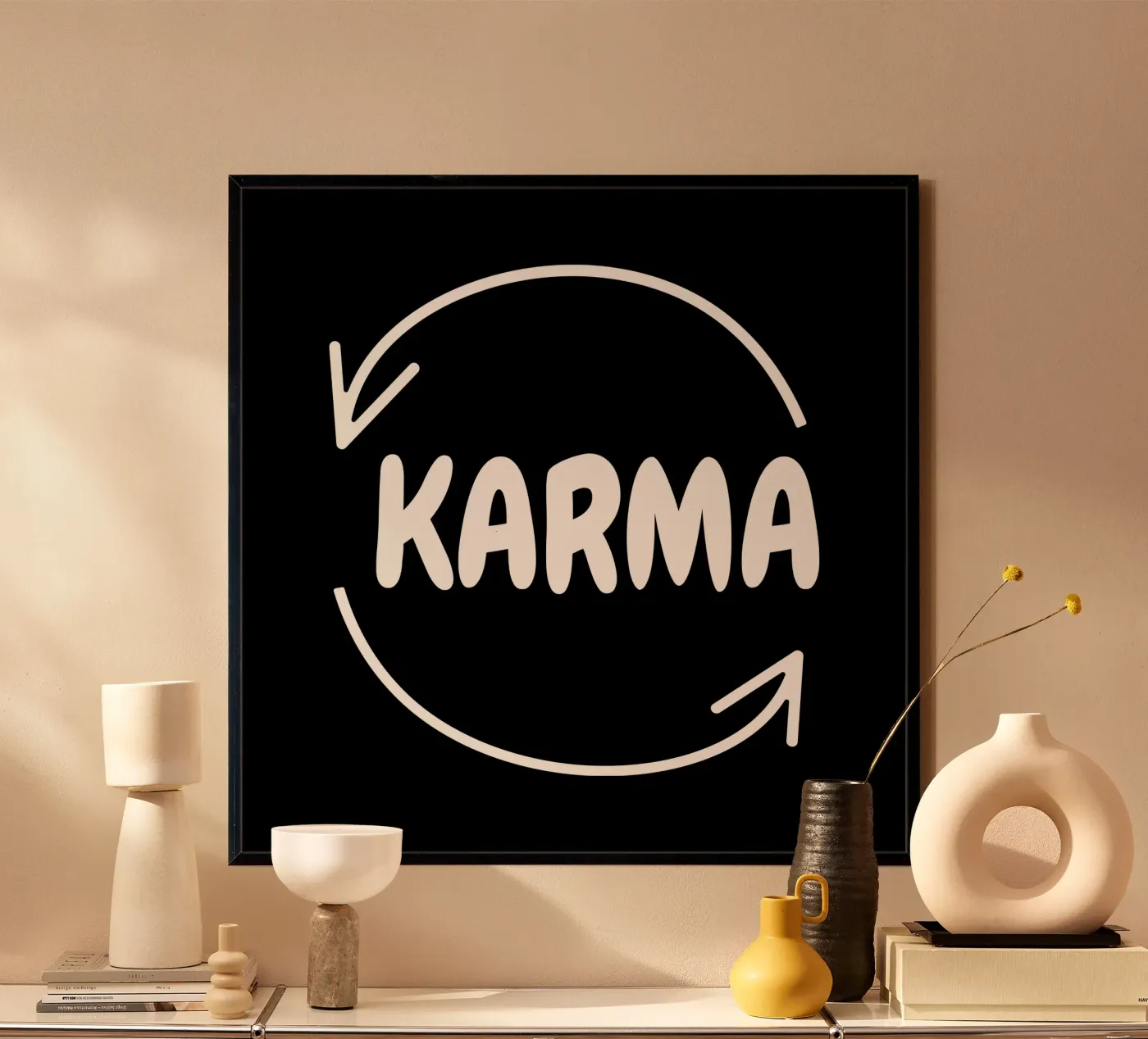 Karma poster van happieeagle