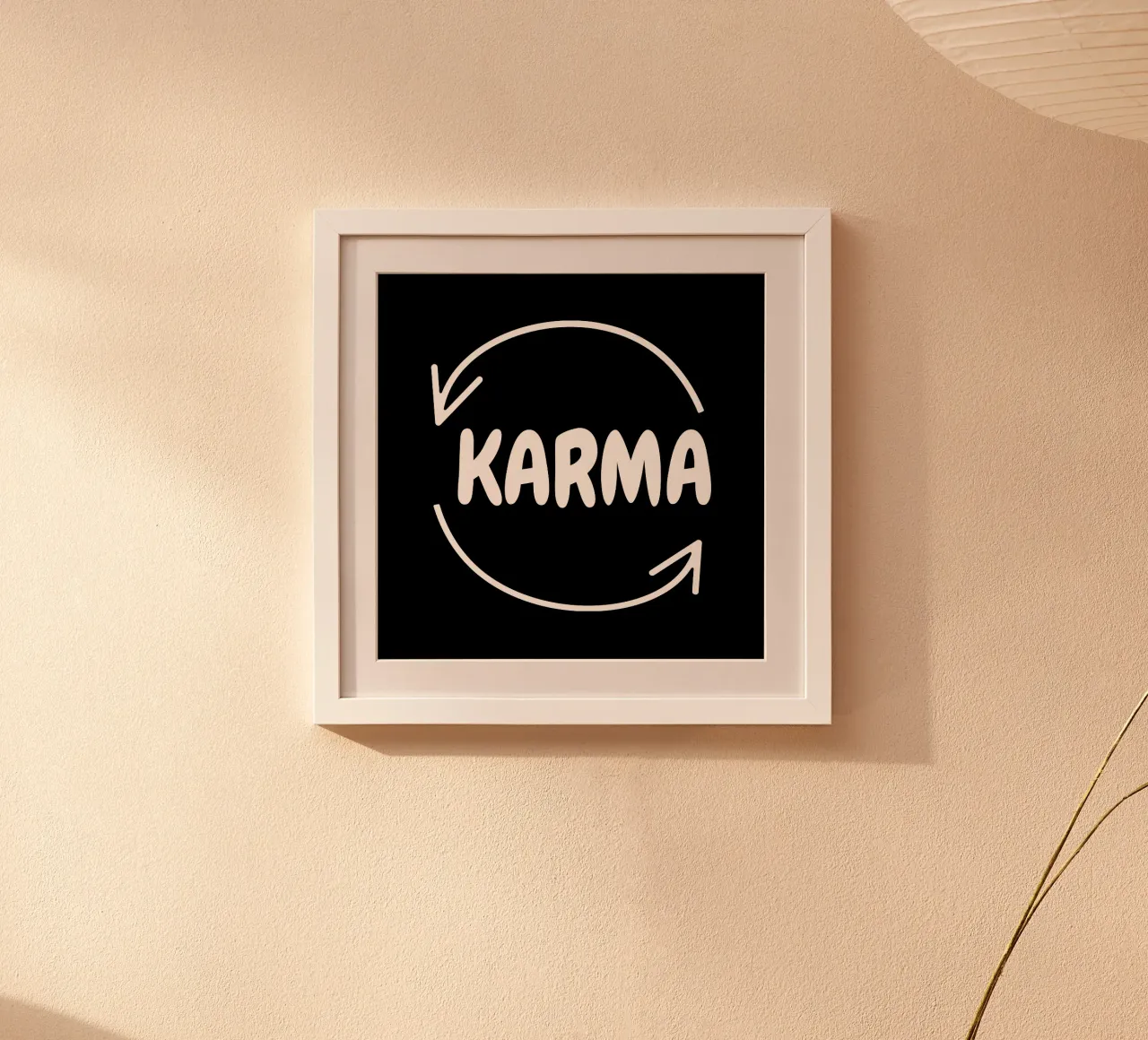 Karma poster van happieeagle