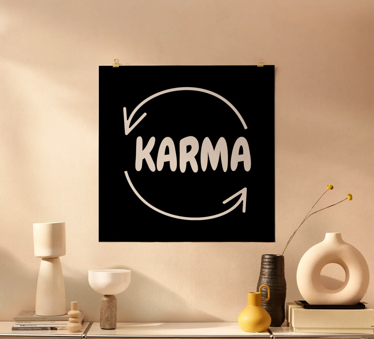 Karma poster van happieeagle