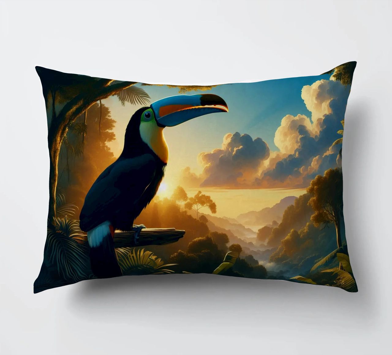 TOUCAN cuscino da RUBIANT ART