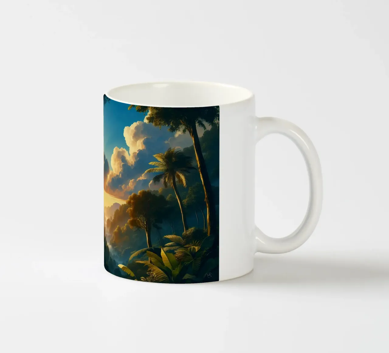 TOUCAN Keramik Tasse von RUBIANT ART