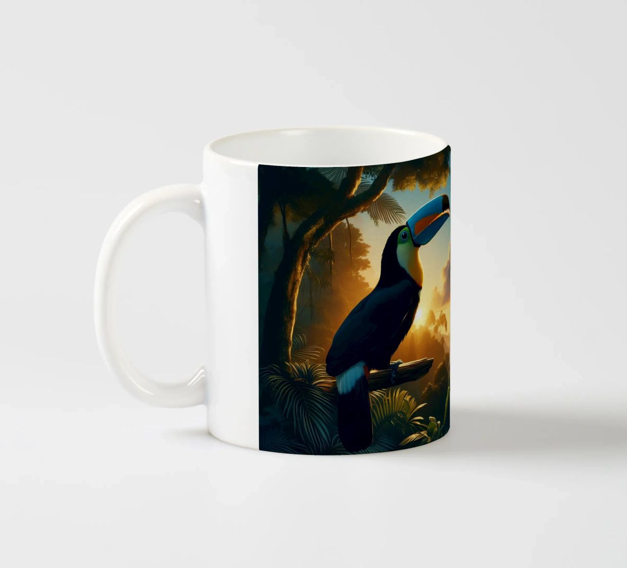 TOUCAN tazza in ceramica da RUBIANT ART