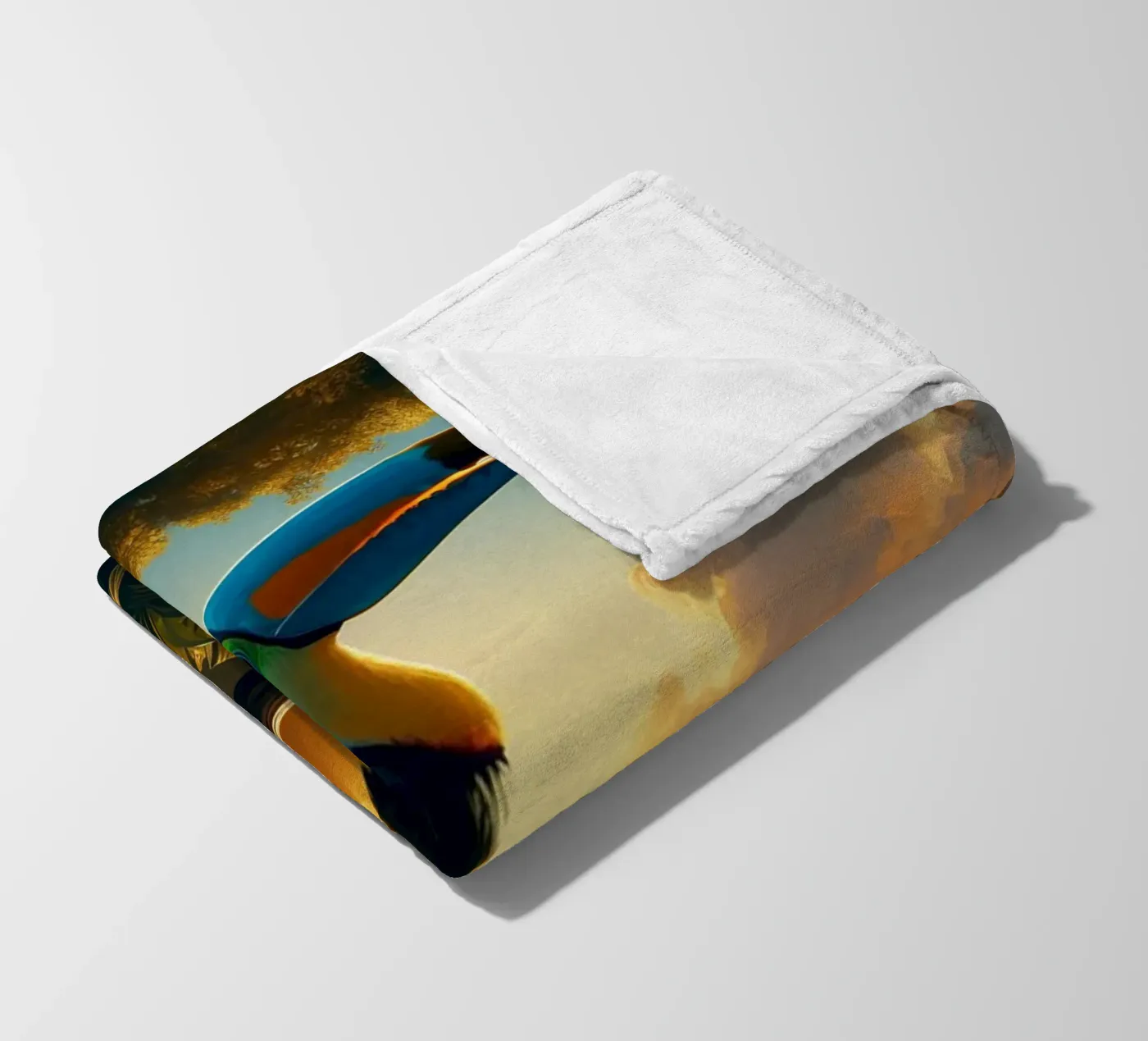 TOUCAN fleecedeken van RUBIANT ART