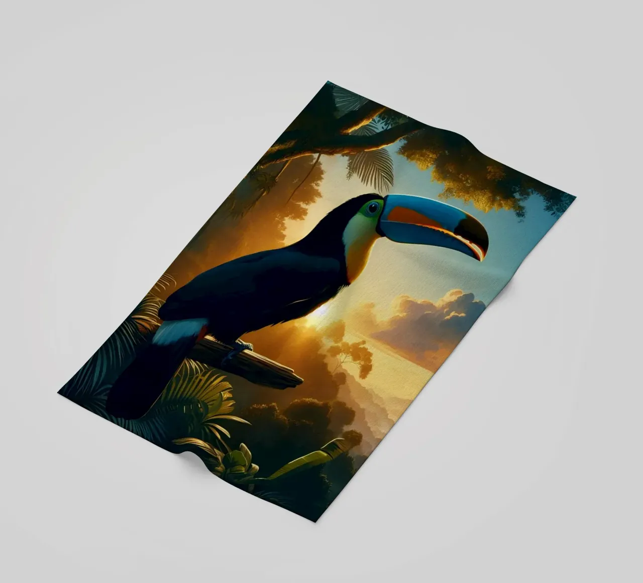 TOUCAN telo mare da RUBIANT ART