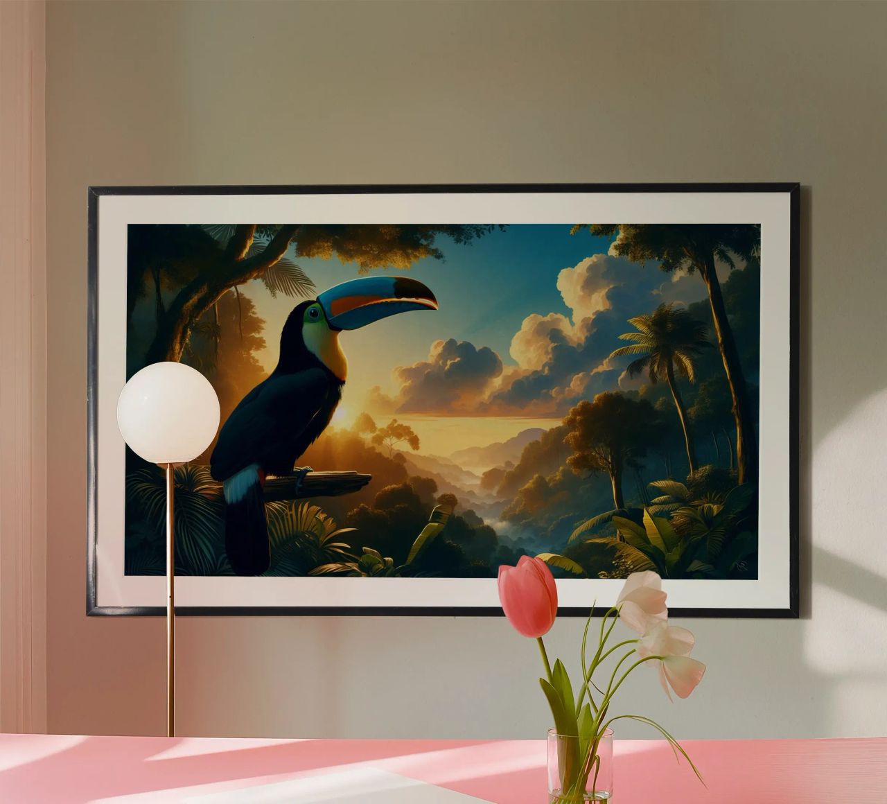 TOUCAN carta hahnemühle da RUBIANT ART